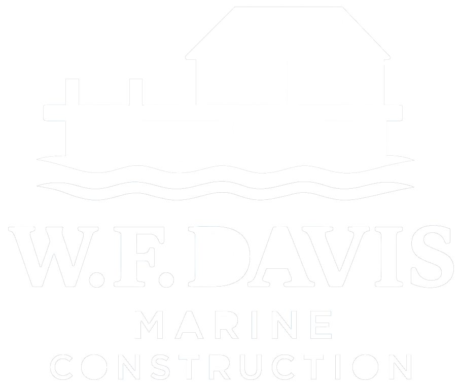 Wf Davis Marine Construction Logo